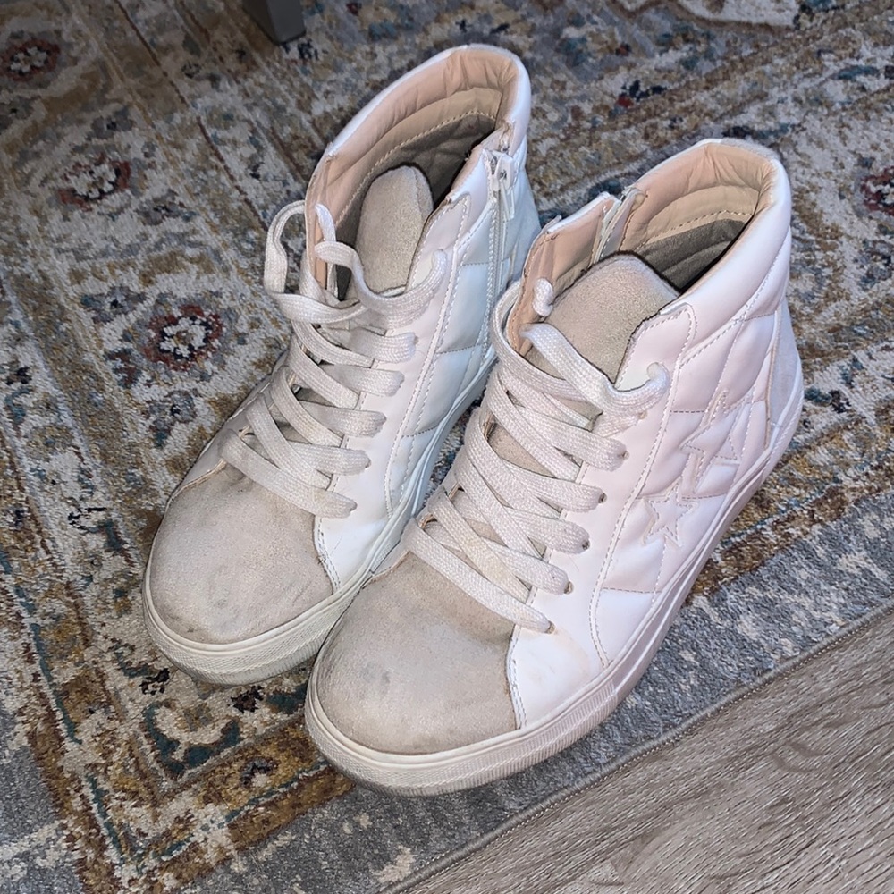 White star sneakers